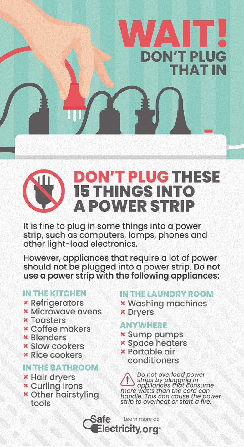 Wait! Don't plug that in